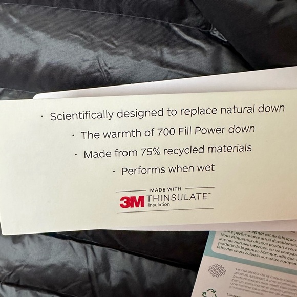 NWTs Marmot Women's Long Avant Featherless Hoody. Black. Sz. Small - Picture 9 of 16